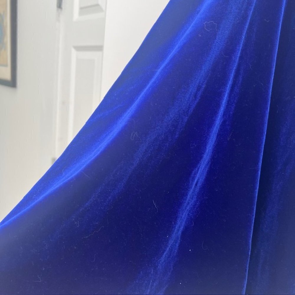 JOVANI Dress Cocktail Blue - Picture 7 of 10